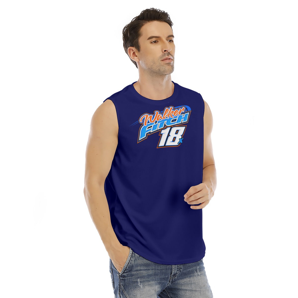 Walker Fitch Men's O-neck Tank Top