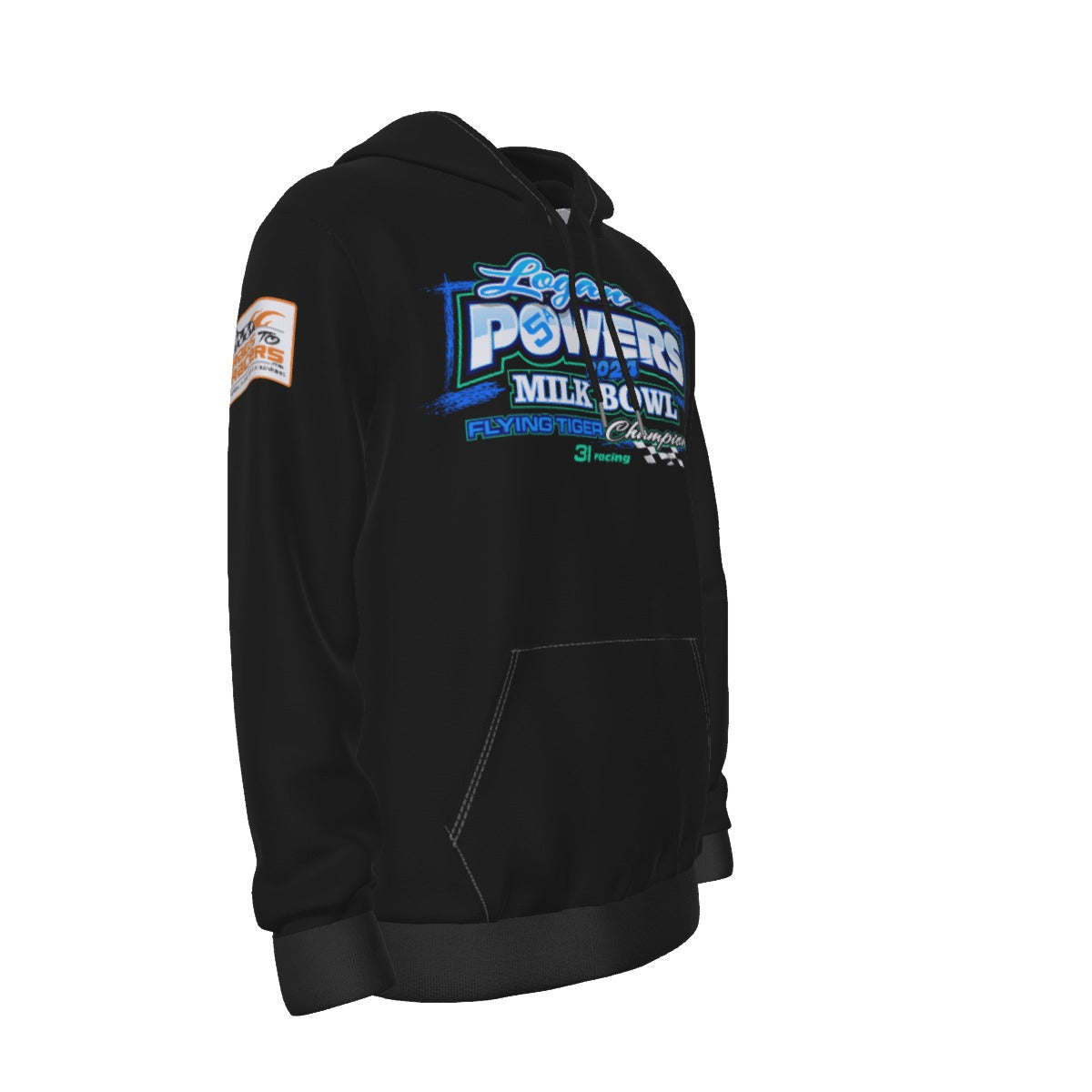 Logan Powers Poly Shell Fleece Lined Hoodie Milk Bowl Edition