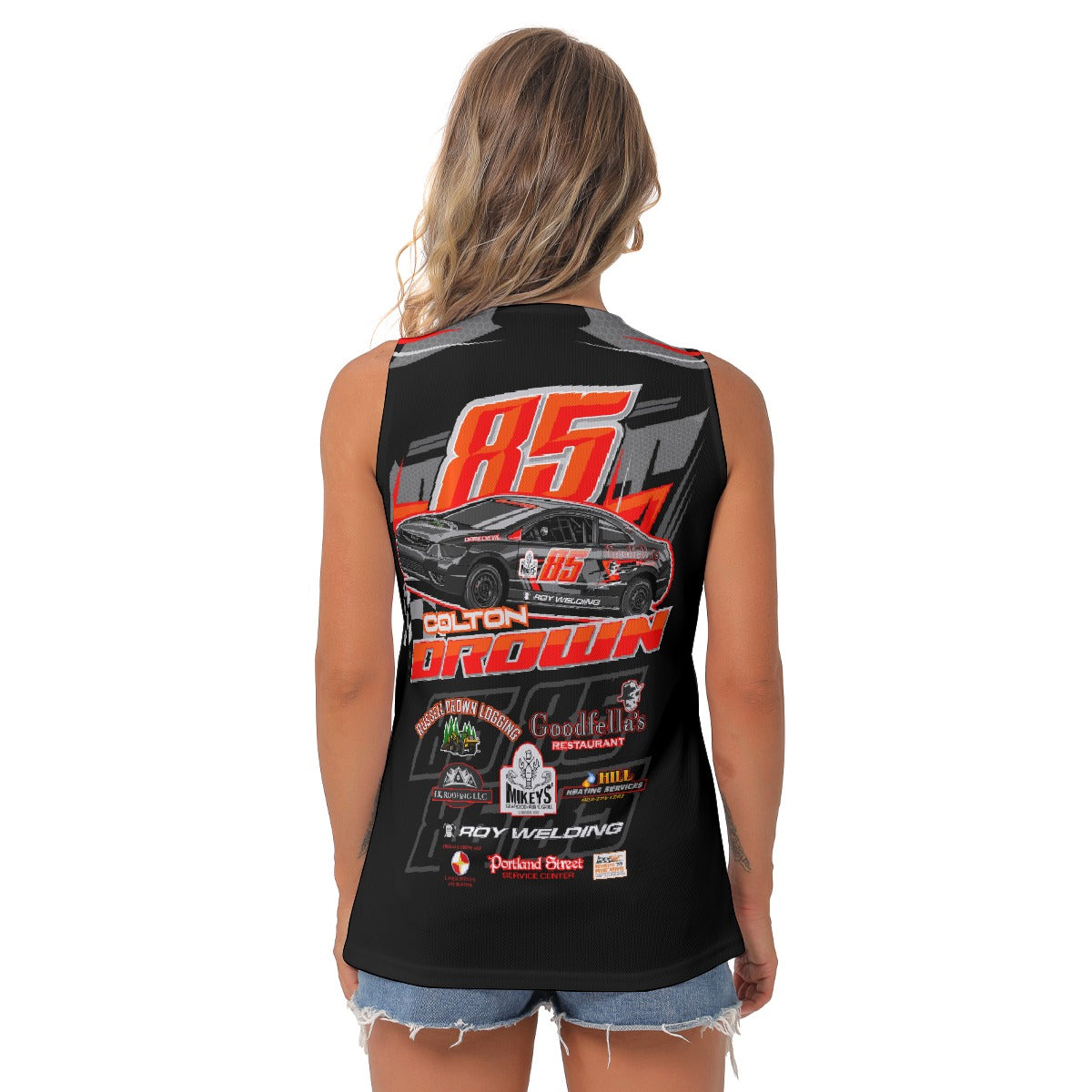 Colton Drown Women's Sleeveless V-Neck Top