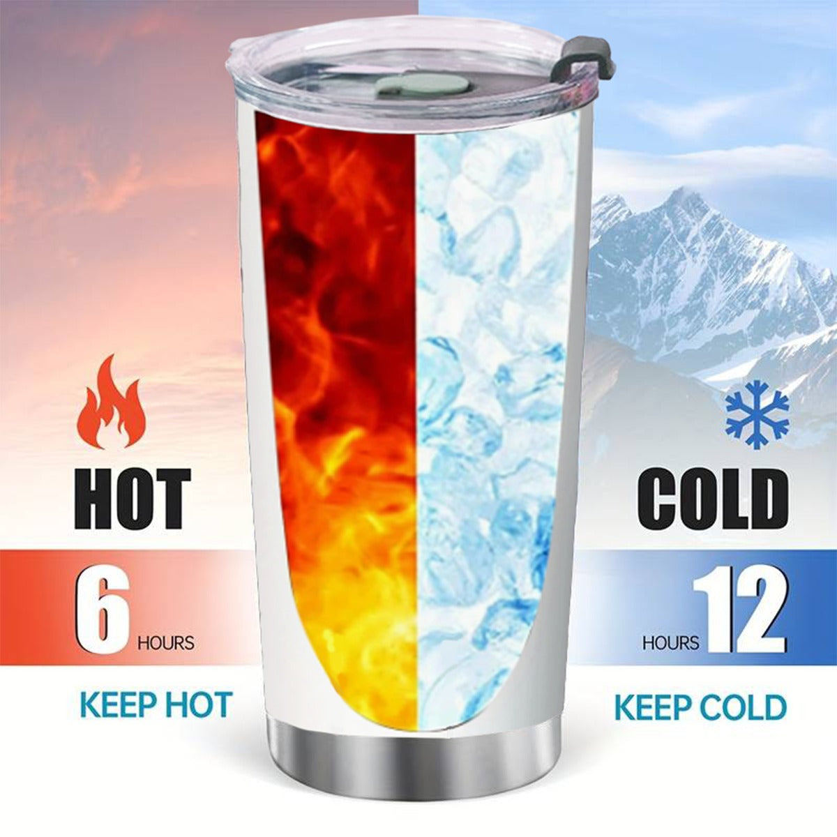 Mike McClay 20OZ Tumbler With Sliding Lid