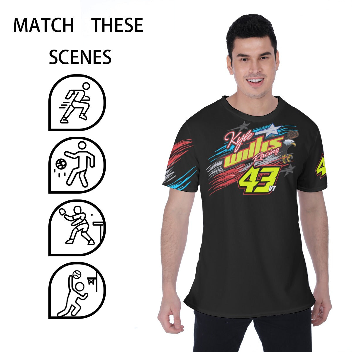 Kyle Willis All-Over Print Men's T-shirt