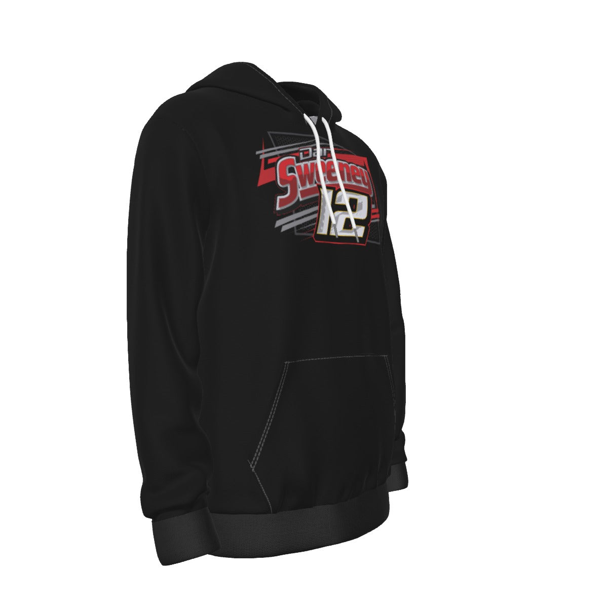 12 sweeney hoodie black