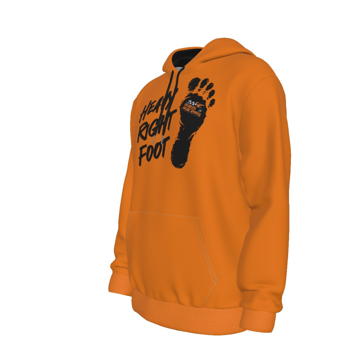 Rags to Racers - Heavy Right Foot Pullover Hoodie
