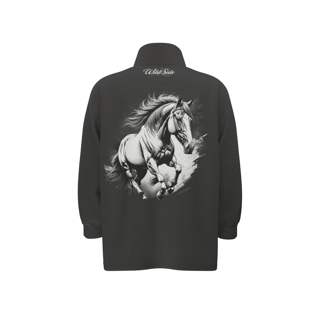 Mustang - Unisex Stand Collar Zipped Jacket