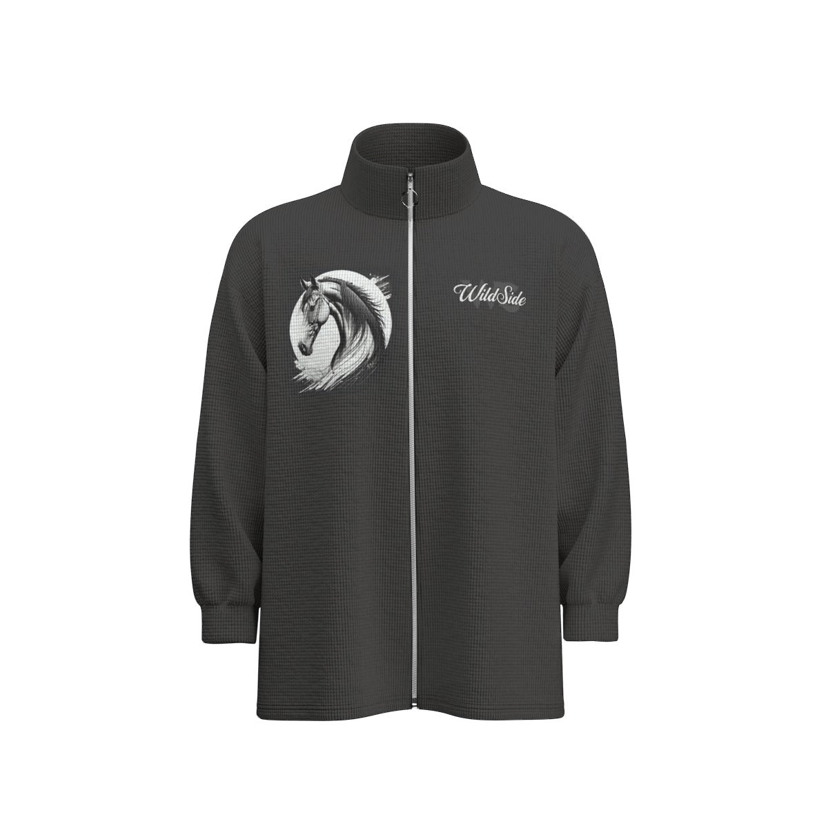 Mustang - Unisex Stand Collar Zipped Jacket