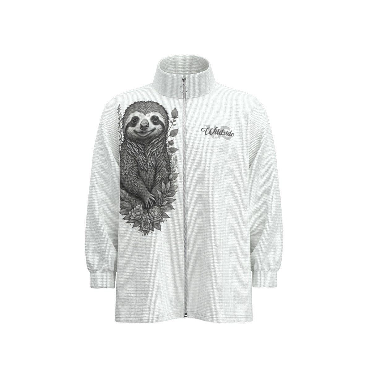 Sloth - Stand Collar Zipped Jacket