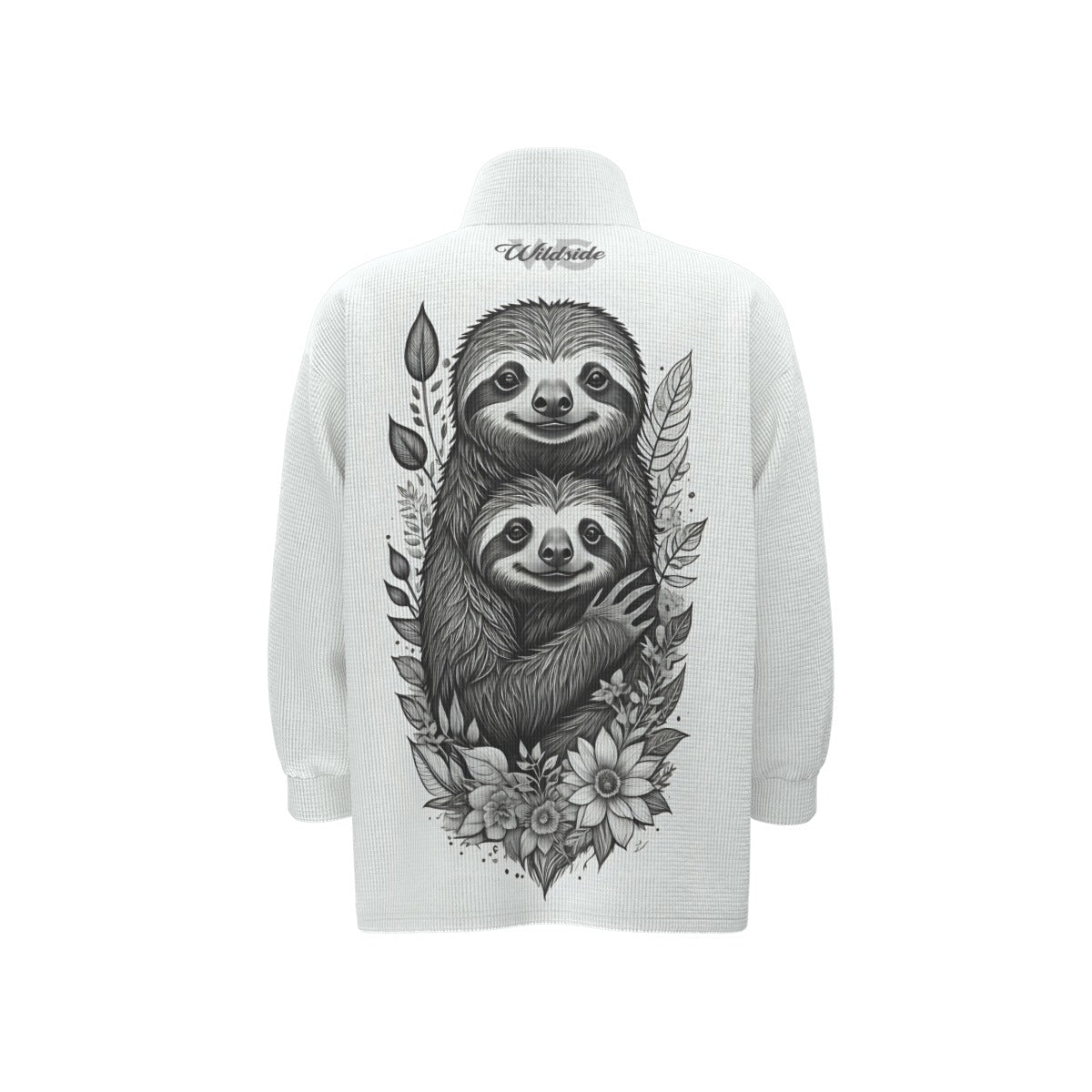 Sloth - Stand Collar Zipped Jacket