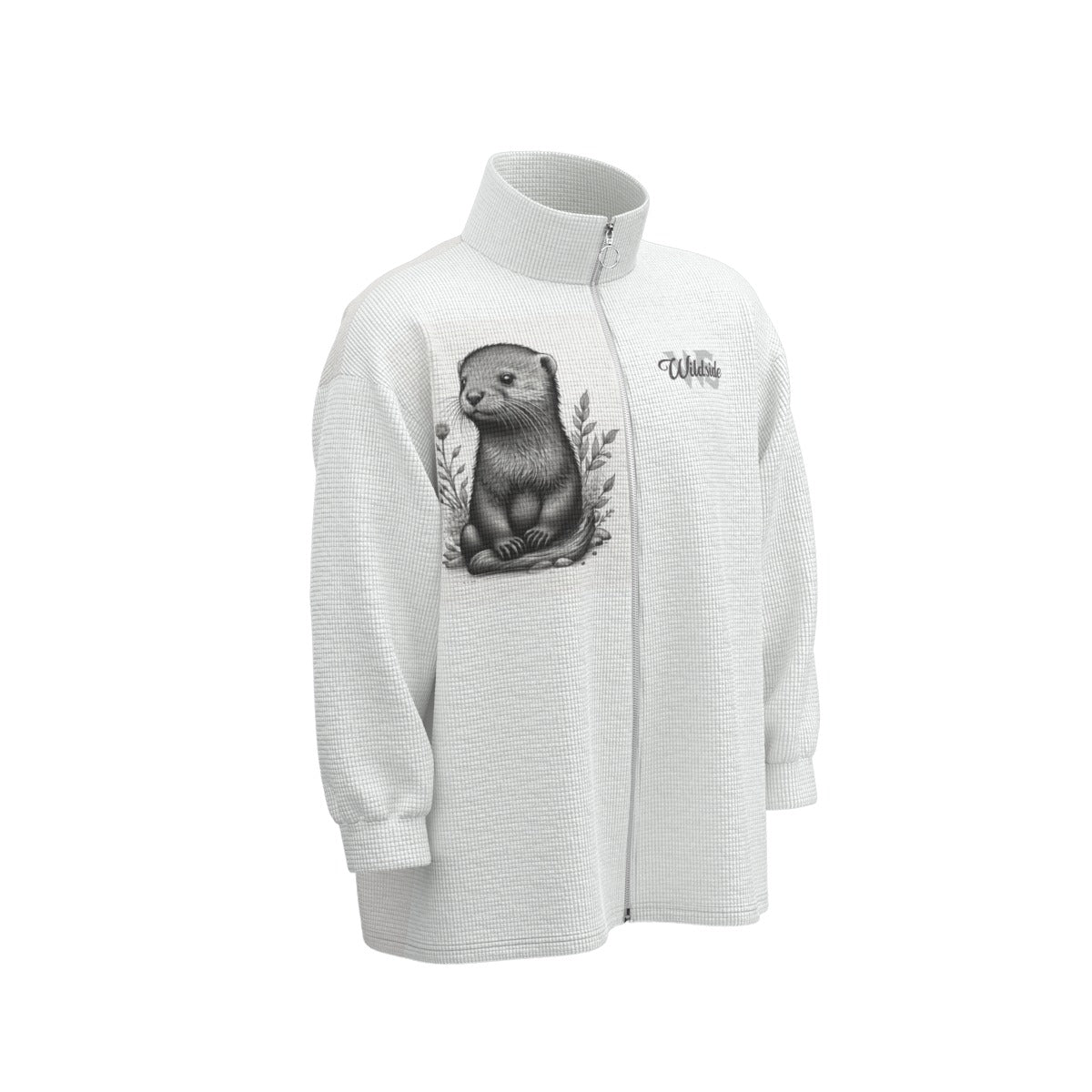 Otter - Unisex Stand Collar Zipped Jacket