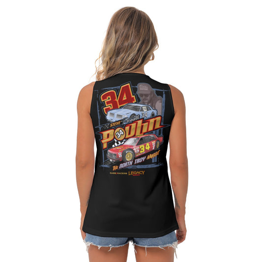 34 Poulin women's sleeveless tee