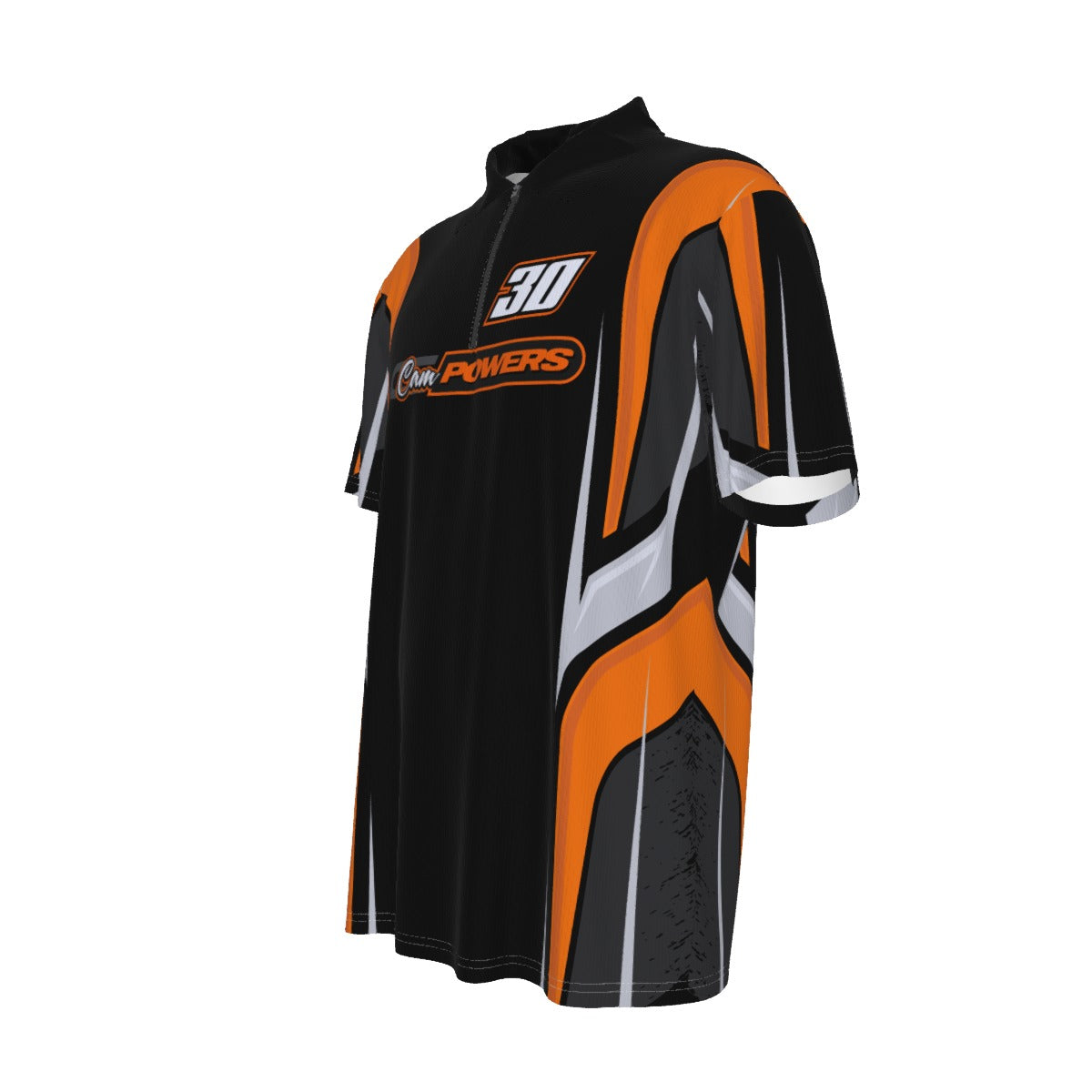Cam Powers 1/4 zip Polo Shirt