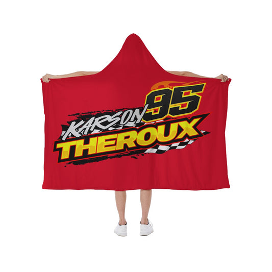 Karson Theroux Hooded blanket With Soft Fleece Lining