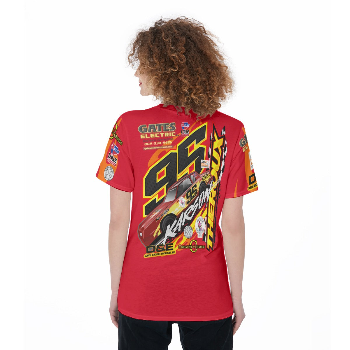 Karson Theroux Women's O-Neck T-Shirt|180 GSM Jersey