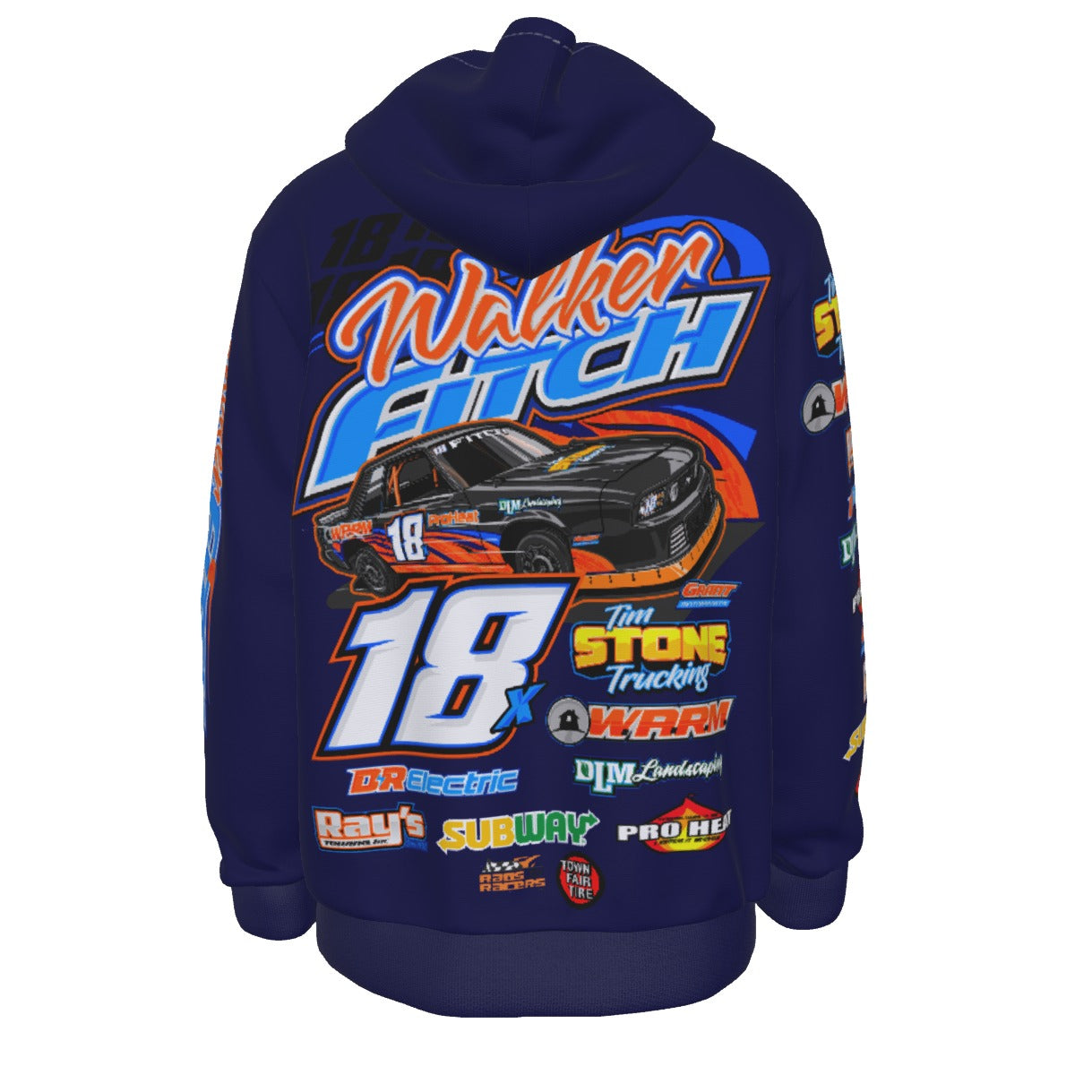 Walker Fitch Men's Thicken Pullover Hoodie