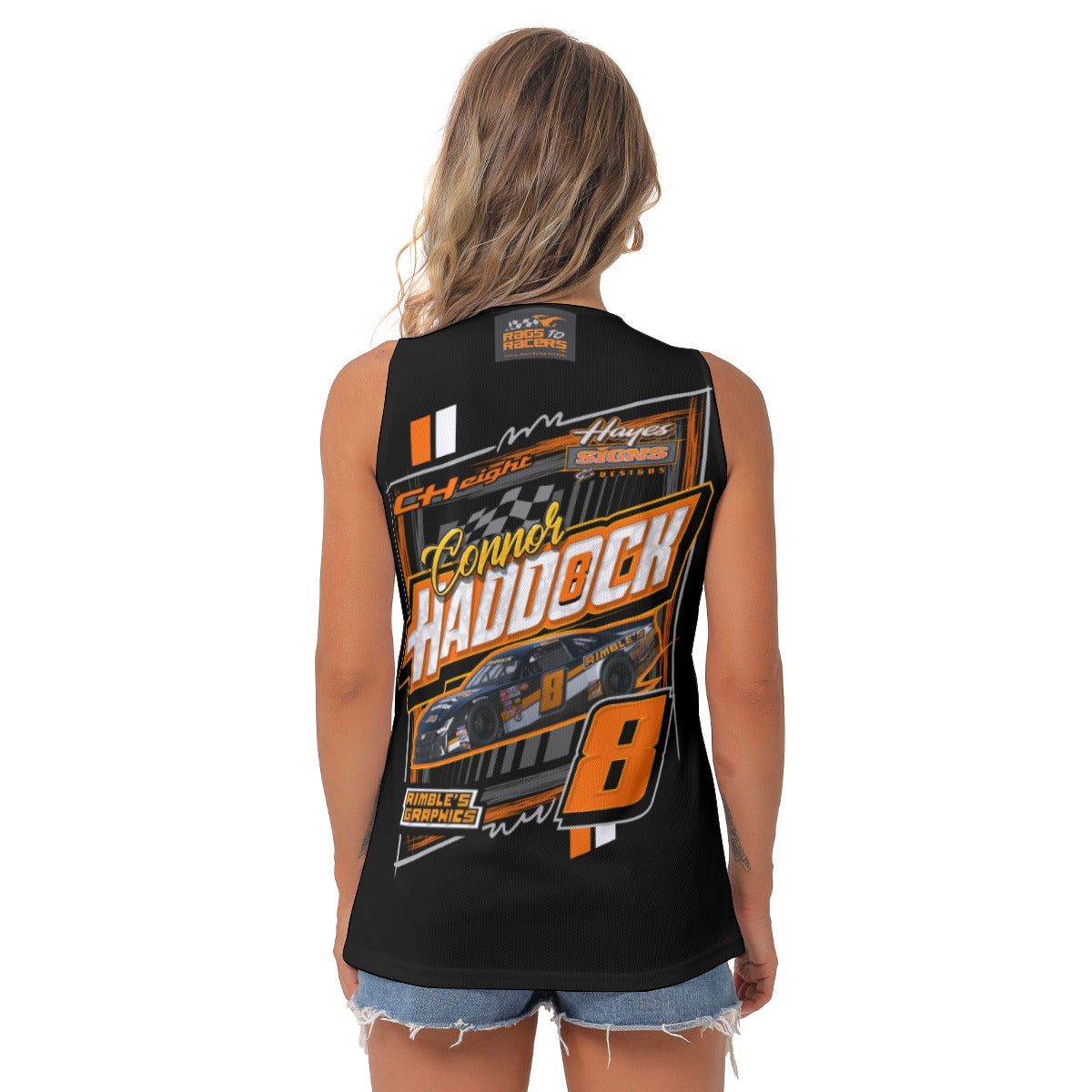 Connor Haddock Women's Sleeveless V-Neck Top