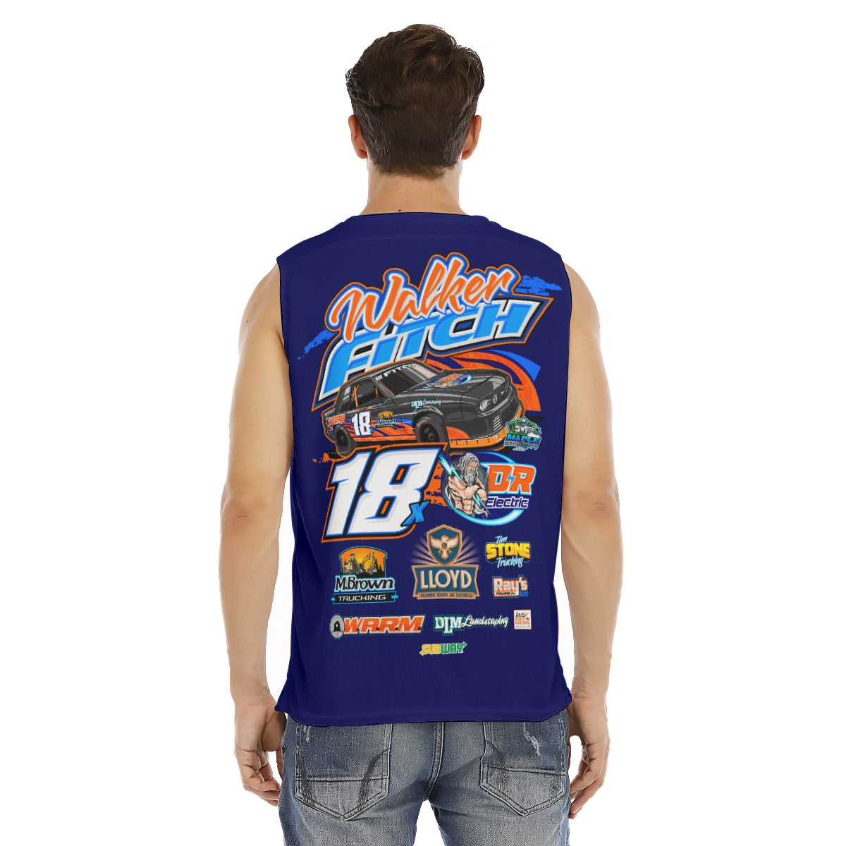 Walker Fitch Men's O-neck Tank Top