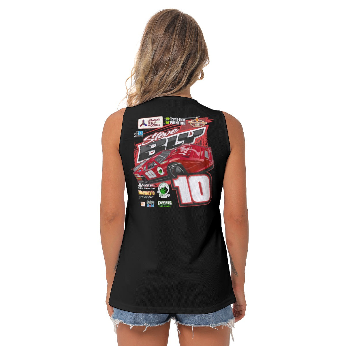Steve Bly Women's Sleeveless V-Neck Top