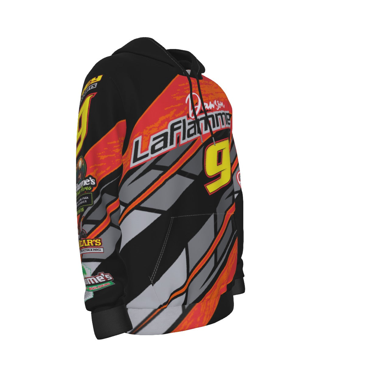Dawson Laflamme All-Over Print Men's Thick Pullover Hoodie