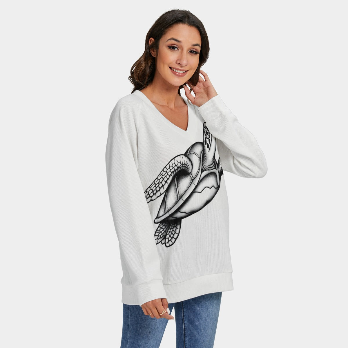 Sea Turtle Knitted Sweater