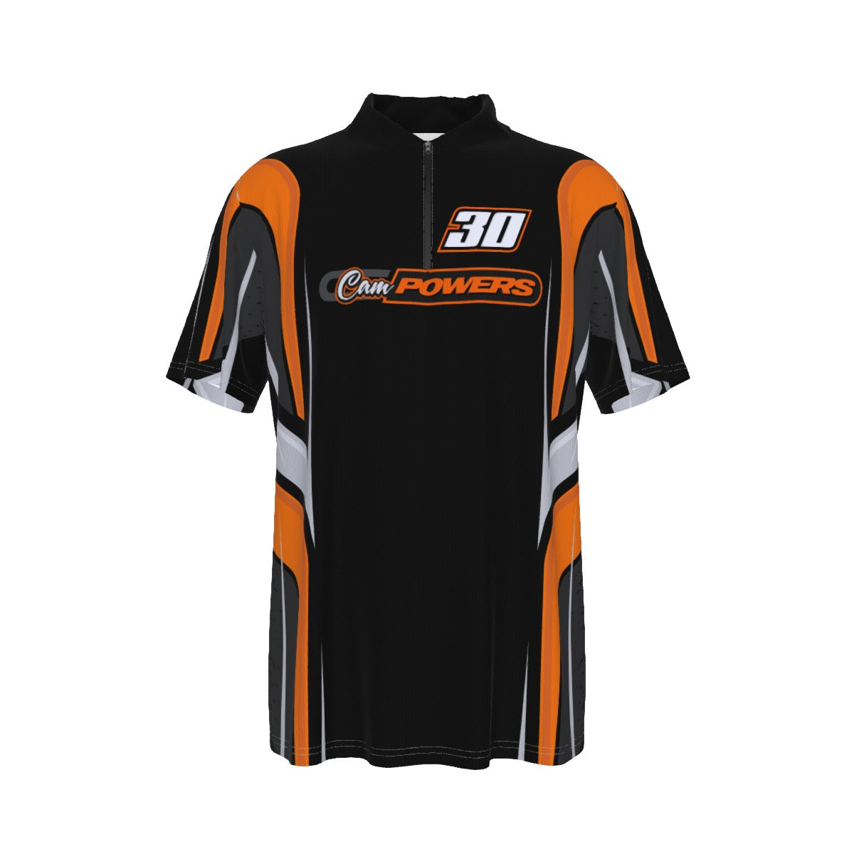 Cam Powers 1/4 zip Polo Shirt