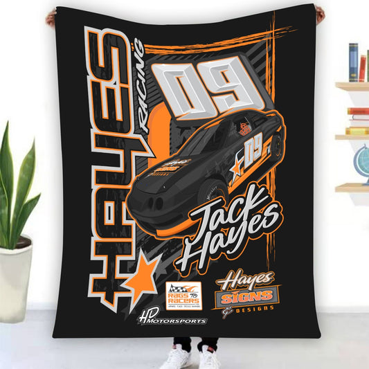 Single-Side Printing Flannel Blanket