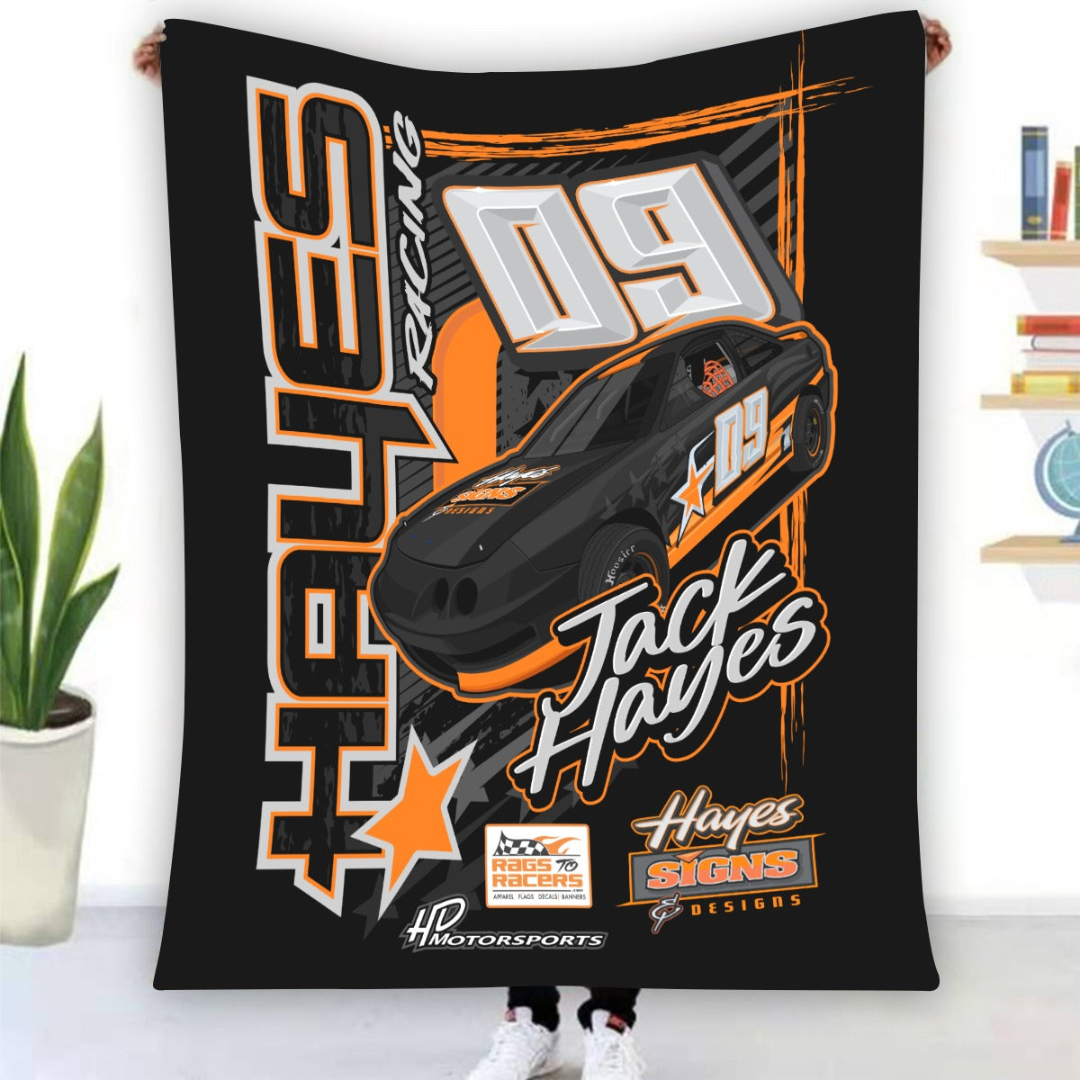 Jack Hayes Flannel Blanket