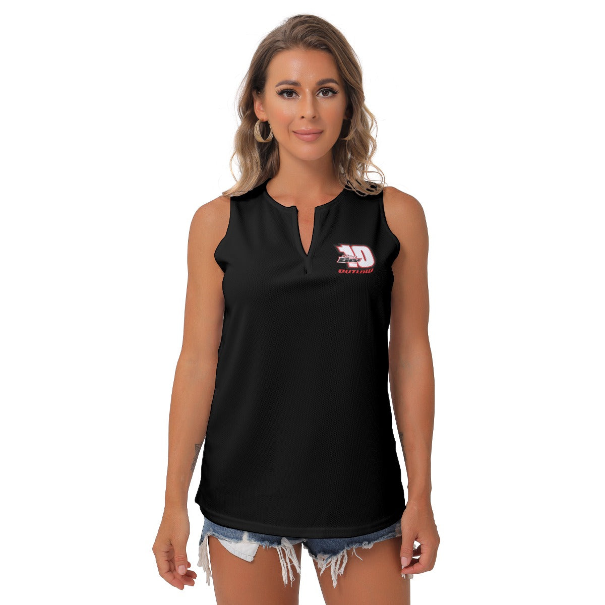 Steve Bly Women's Sleeveless V-Neck Top