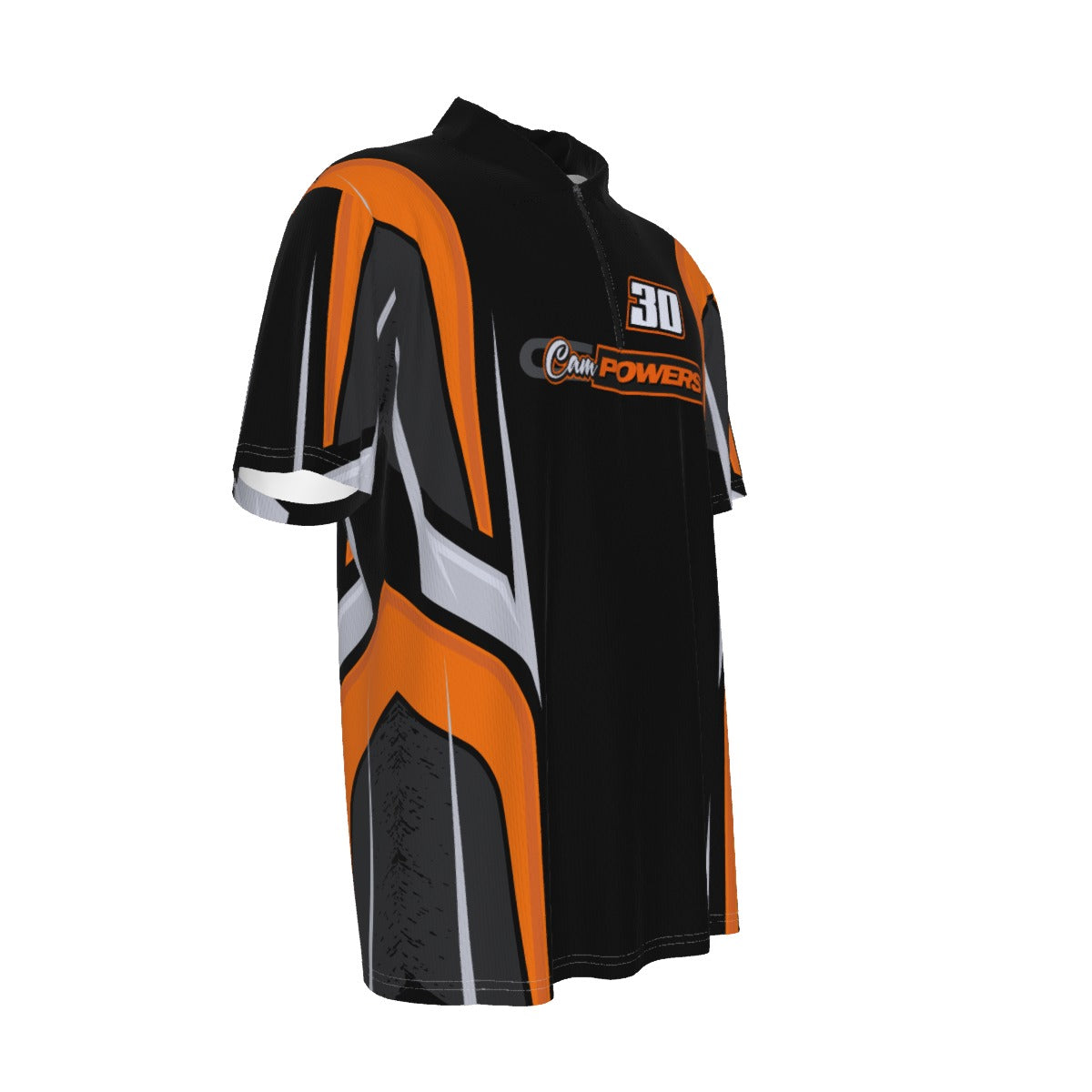 Cam Powers 1/4 zip Polo Shirt