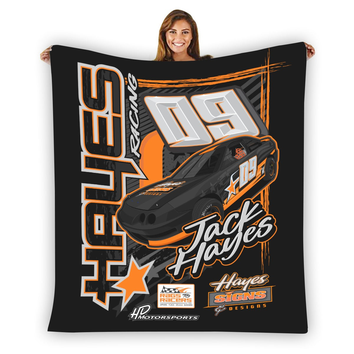 Jack Hayes Flannel Blanket