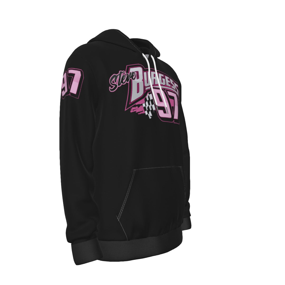 Steve Burgess Pullover Hoodie black