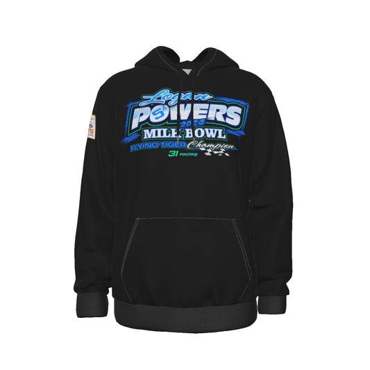Logan Powers Poly Shell Fleece Lined Hoodie Milk Bowl Edition