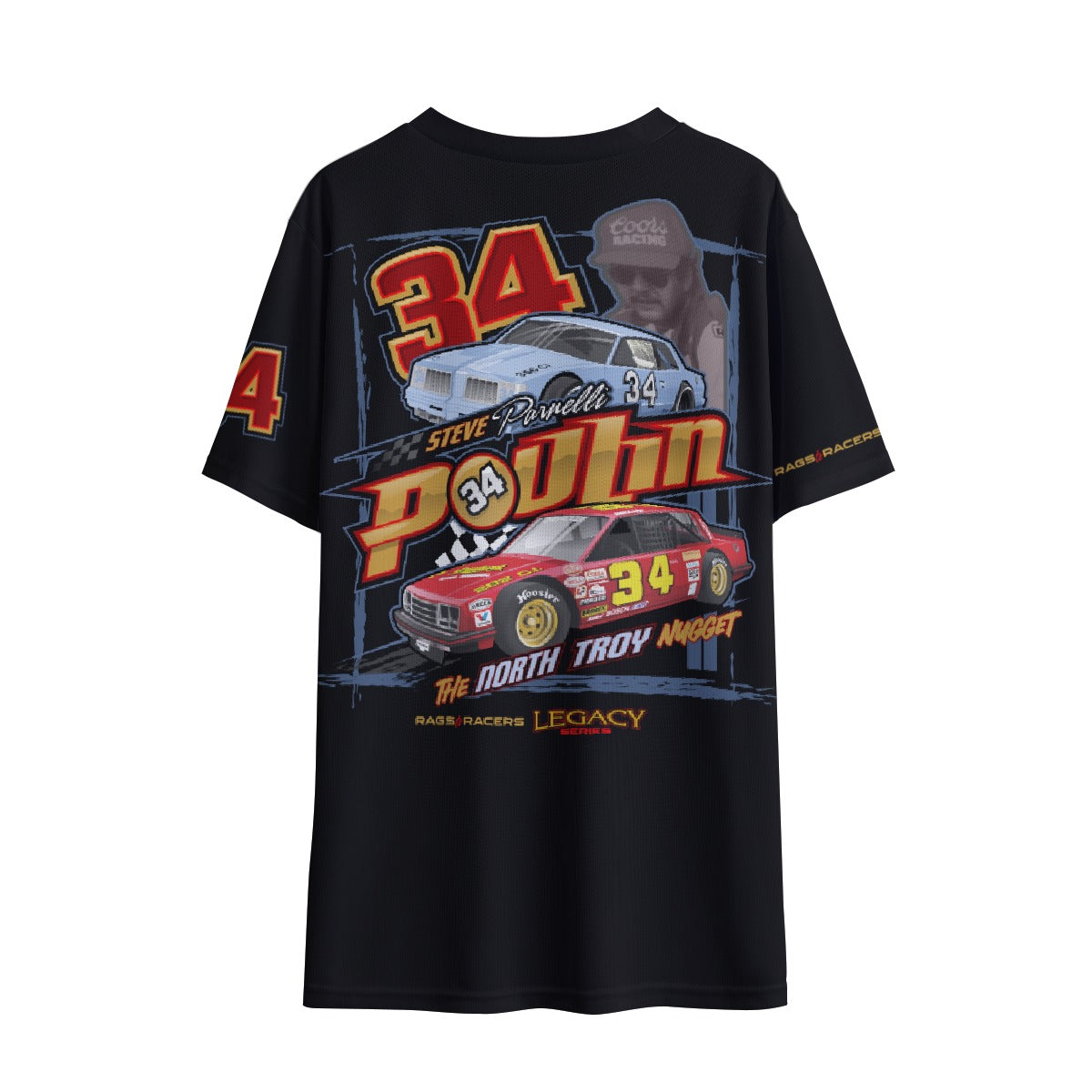34 Steve Poulin Women's v-neck tee