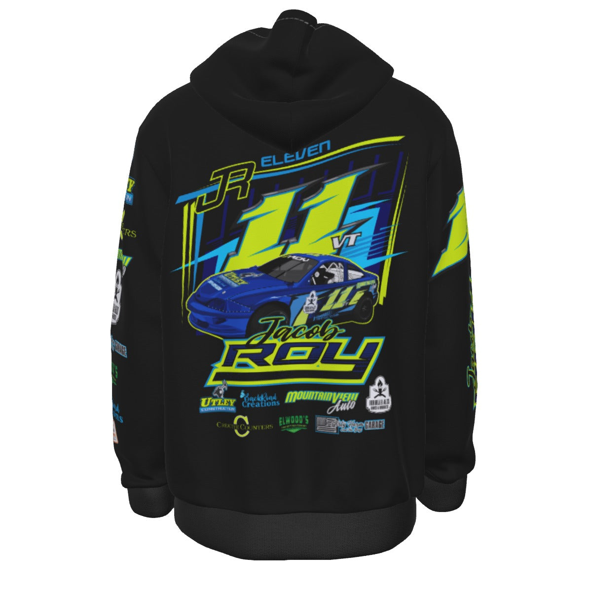Jacob Roy Fleece lined Pullover Hoodie