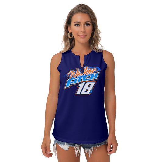 Walker Fitch Women's Sleeveless V-Neck Top