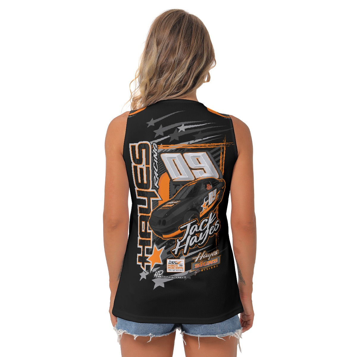 Jack Hayes Women's Sleeveless V-Neck Top