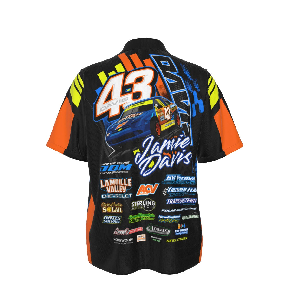 Jamie Davis Unisex Full Button Shirt
