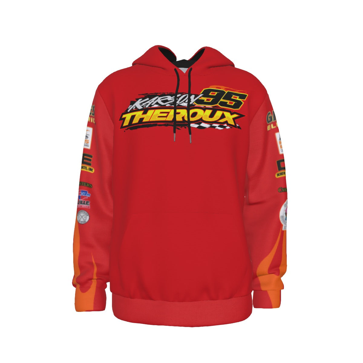 Karson Theroux All-Over Print Men's Thicken Pullover Hoodie