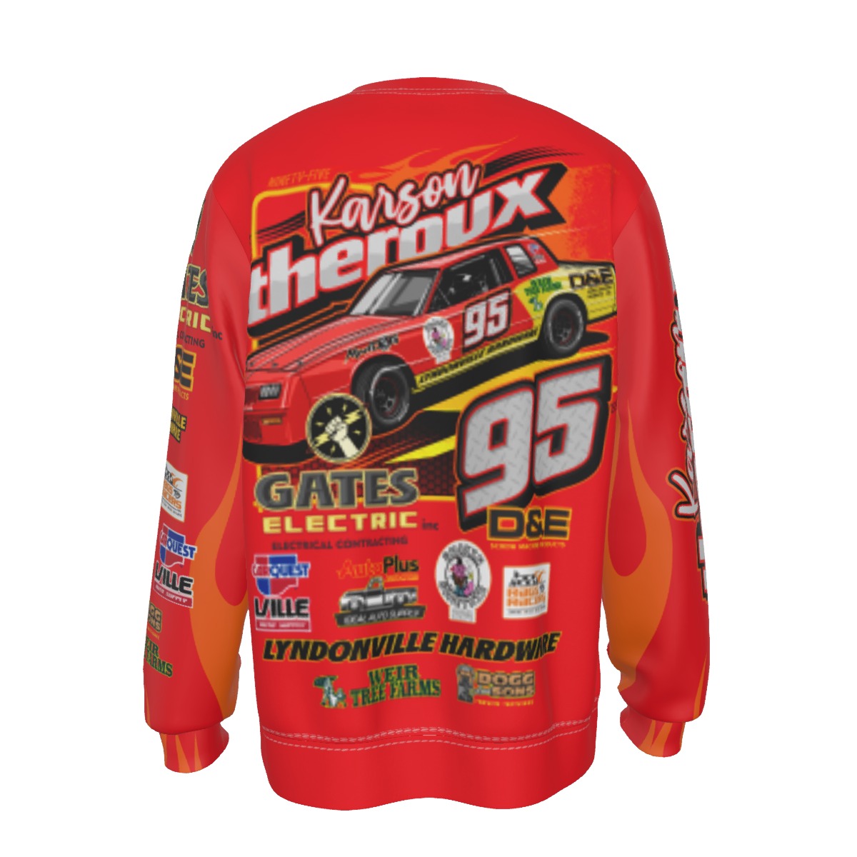 Karson Theroux Fleece lined sweatshirt