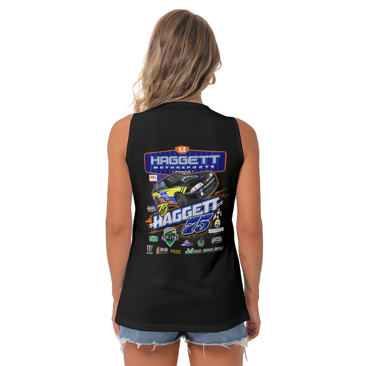 Haggett 2025 Women's Sleeveless V-Neck Top