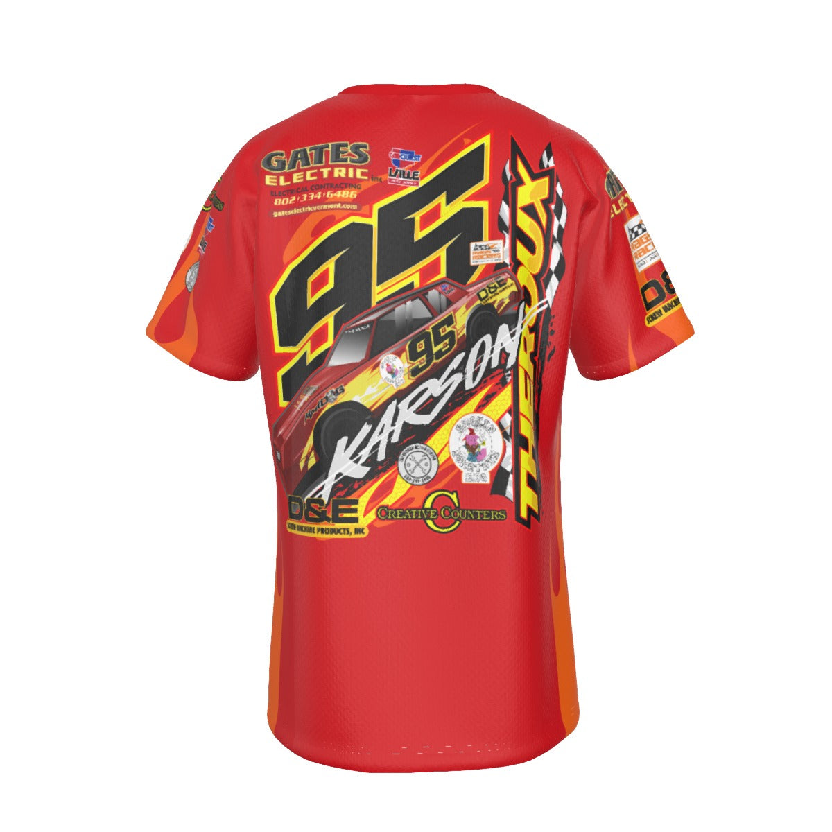 Karson Theroux All-Over Print Men's T-shirt | Birdseye