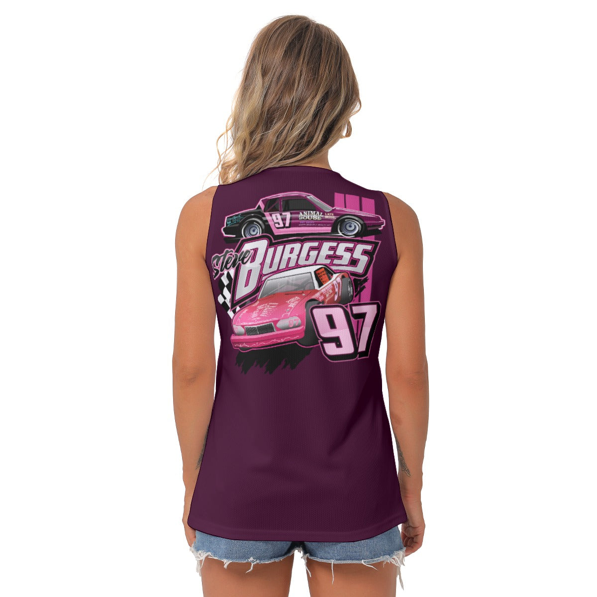 Steve Burgess Women's Sleeveless V-Neck Top