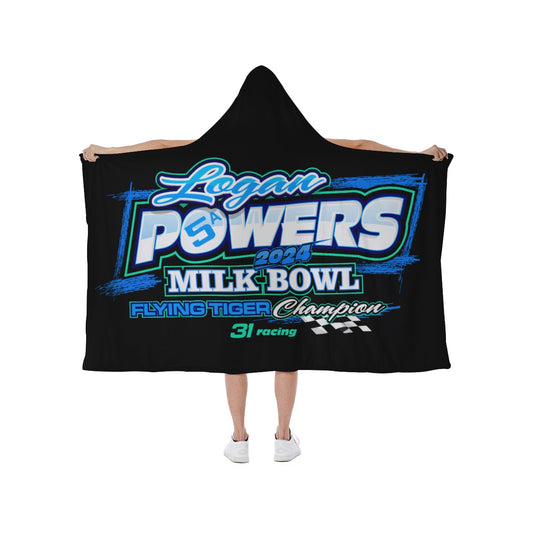 Logsn Powers Hooded Stadium blanket