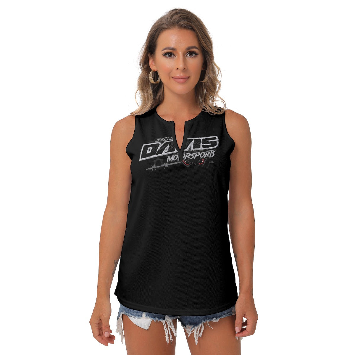 Jamie Davis Women's Sleeveless V-Neck Top