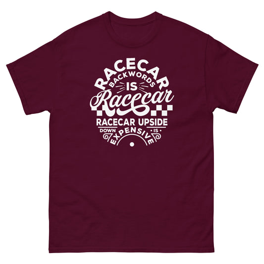 Upside Down Racecar Unisex classic tee
