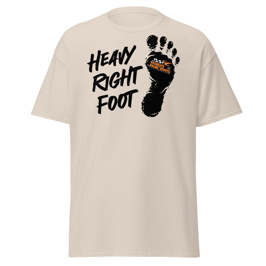 Rags To Racers Heavy Right Foot Unisex classic tee