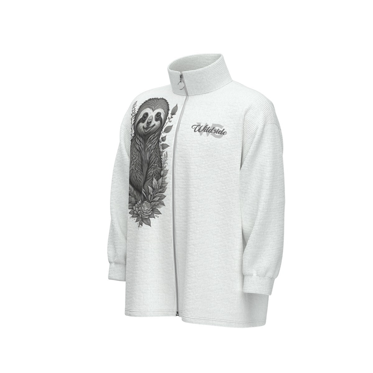 Sloth - Stand Collar Zipped Jacket