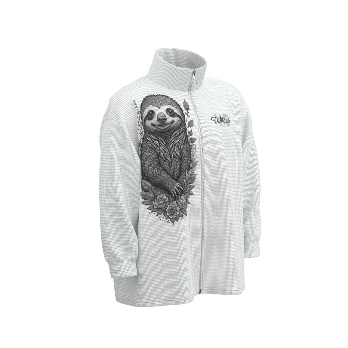 Sloth - Stand Collar Zipped Jacket