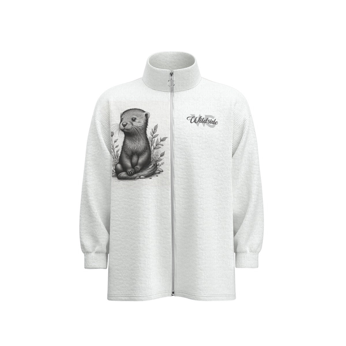 Otter - Unisex Stand Collar Zipped Jacket