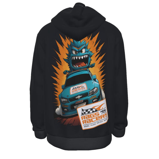 Rags to Racers - Capture the Flag - Monster - Men's Thick Pullover Hoodie