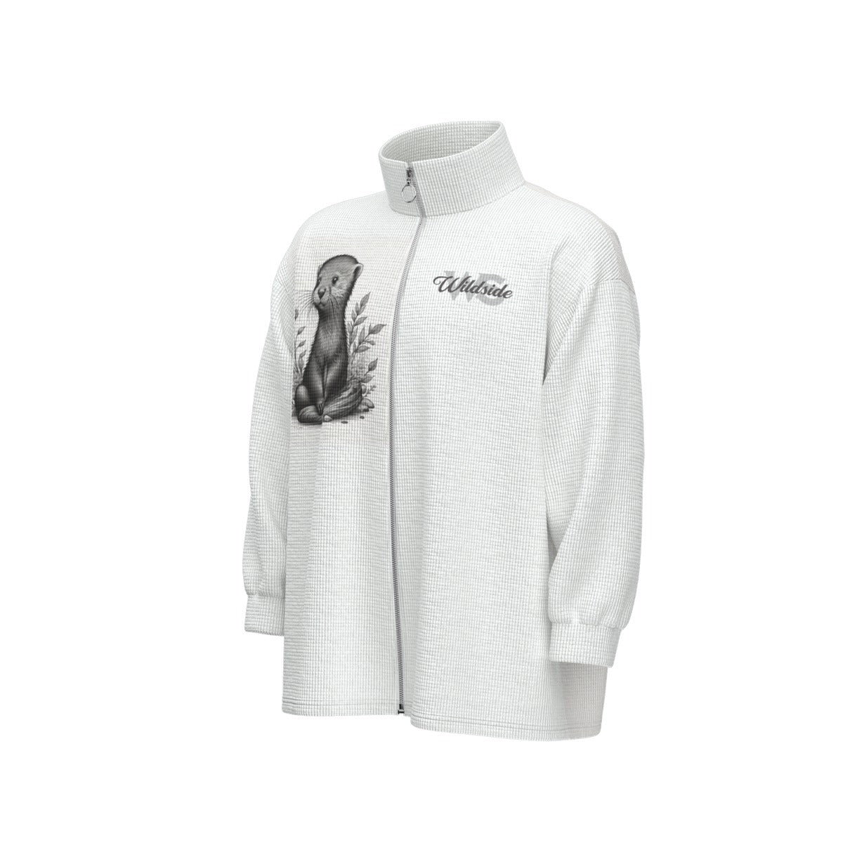 Otter - Unisex Stand Collar Zipped Jacket