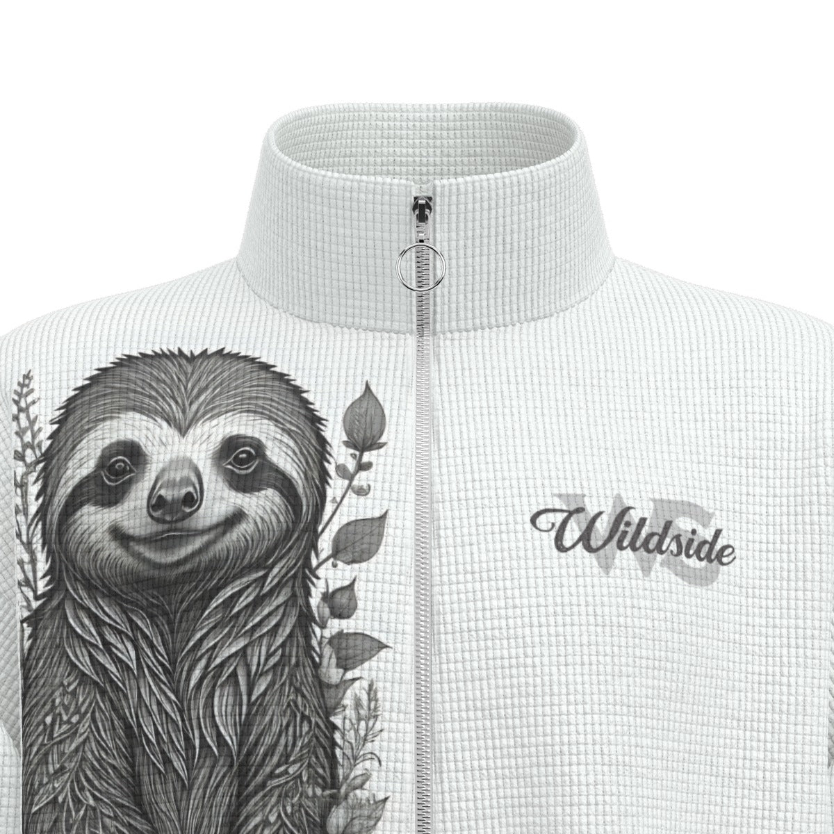 Sloth - Stand Collar Zipped Jacket